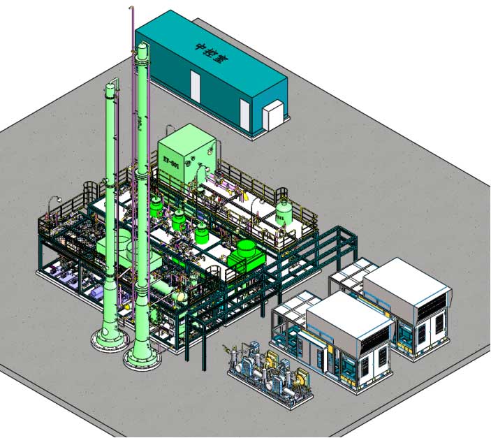 Mini LNG Plant System